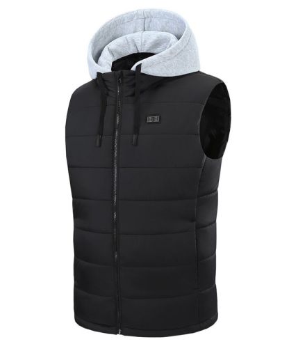 ZITY Men's Full Zip Up Heated Vest-M862