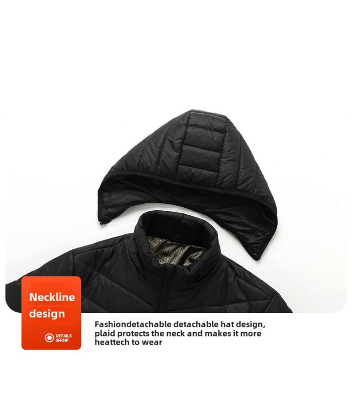 Men's Full Zip-Up Multizone Heated Jacket-M92