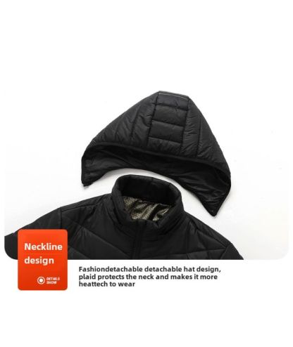 Men's Full Zip-Up Multizone Heated Jacket-M92