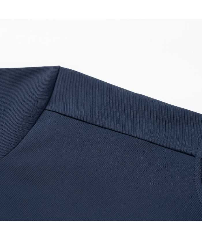 Men's Long Sleeve Casual Slim Fit Performance Polo Shirt-8869