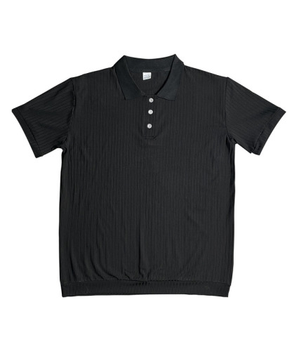 ZITY Men's Texture Casual Wrinkle Free Elasticity Short Sleeve Polo Shirt-ZPK010471 | Zitysports