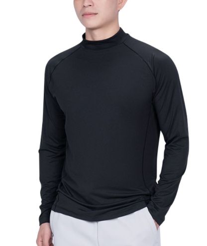 ZITY Men's Long Sleeve Pullover Polo Shirt-88168