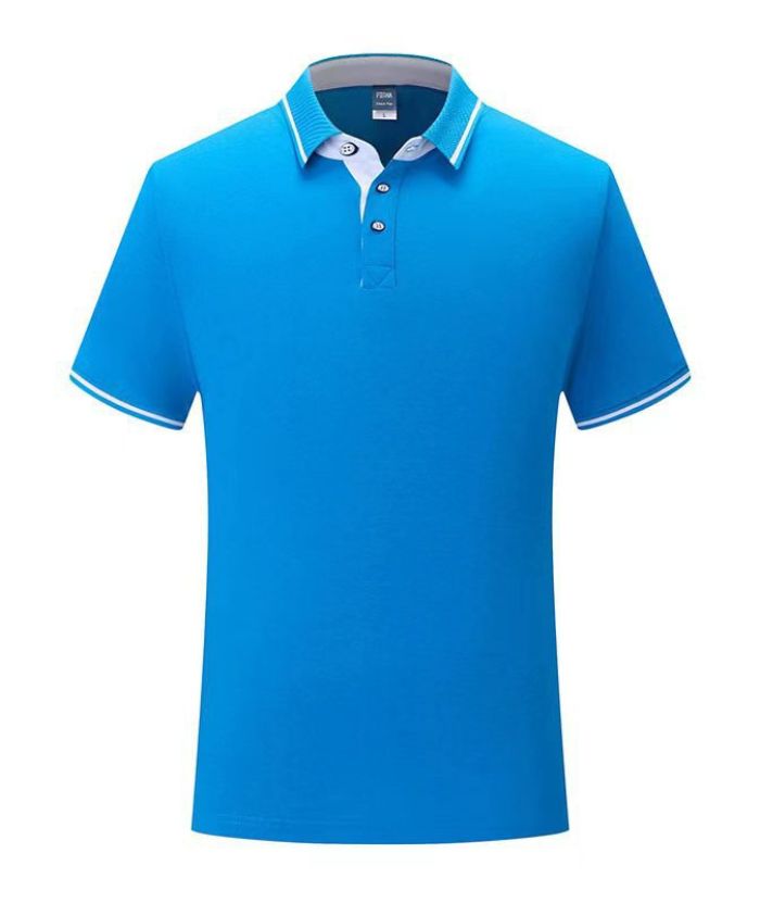 ZITY Unisex Slim Fit Performance Lapel Polo Shirt-DUMPO05924
