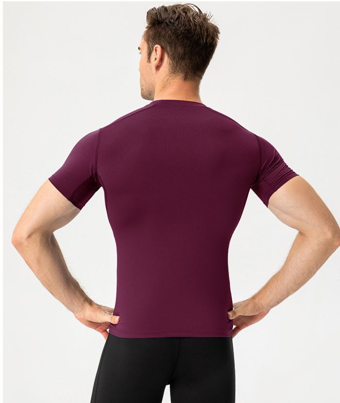 ZITY Men's Dri Fit Sports Compression T-Shirt-DUMTS05962