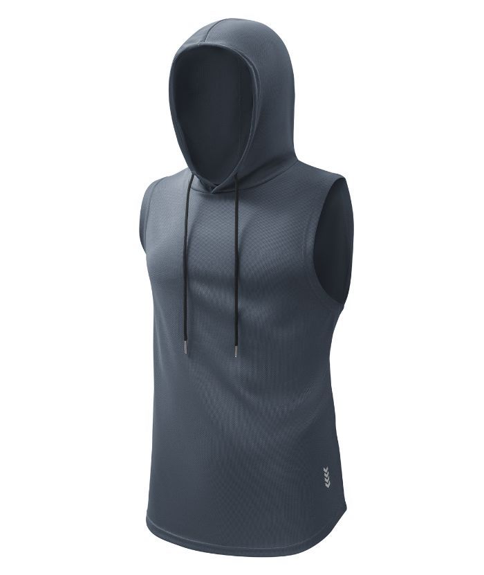 ZITY Men's Sports Pullover Vest Hoodie-ZPK010520