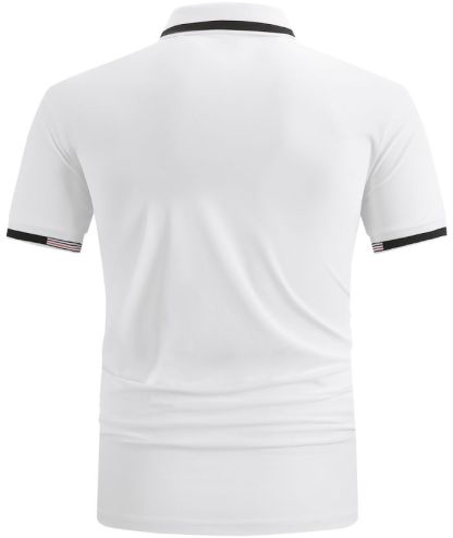 ZITY Men's Dri Fit Button Up Polo Shirt-CFMPO00114