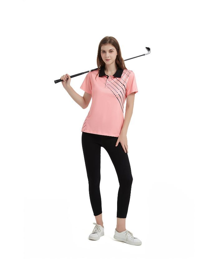 ZITY Women's Casual Quick Dry Slim Fit Golf Polo Shirt-CFWZZ00017