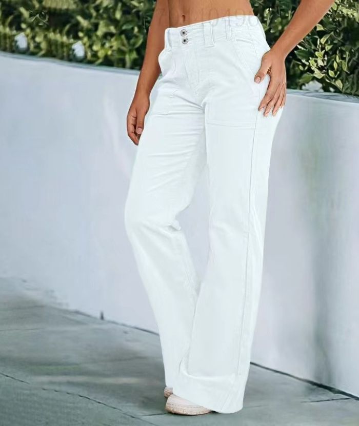 ZITY Women's Zipper Pocket Jogging Loose Pant-DUWSP06168