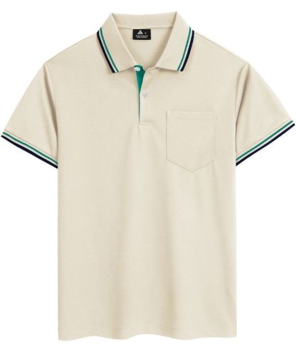 ZITY Men's Button Up Dri Fit Golf Polo Shirt-CFMPO00134