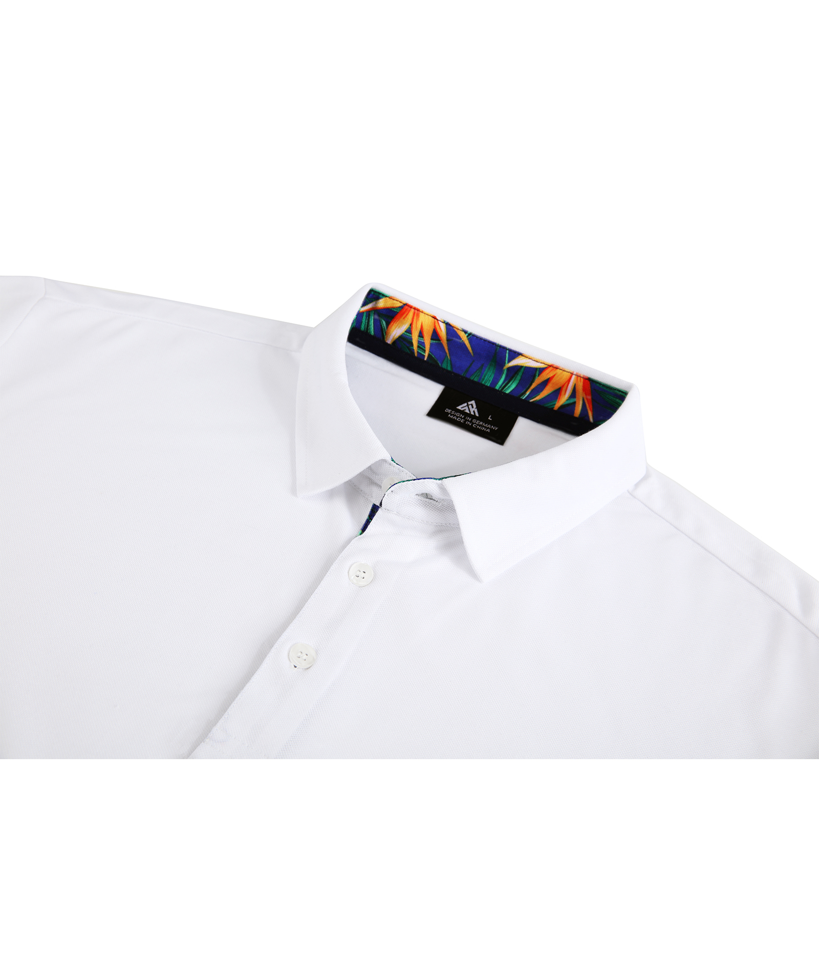 ZITY Men's Button Up Dri Fit Polo Shirt-CFMPO00053