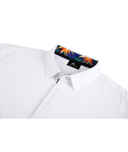 ZITY Men's Button Up Dri Fit Polo Shirt-CFMPO00053