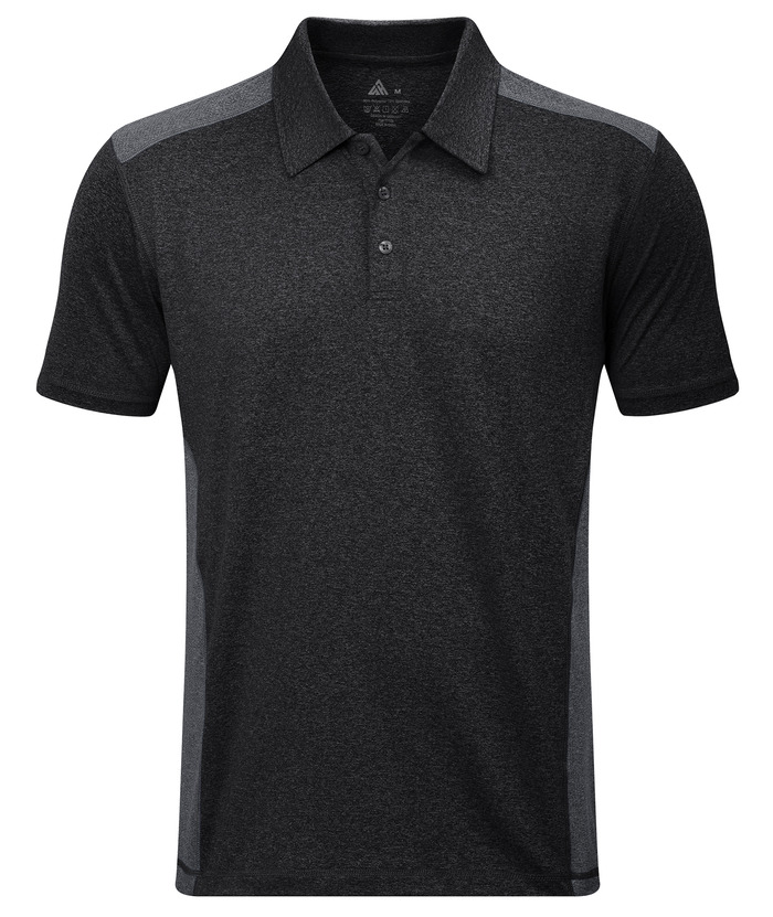 ZITY Men's Button Up Summer Slim Fit Breathable Polo Shirt-CUMPO01278 | Zitysports