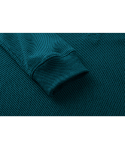 ZITY Men's Button Up Long Sleeve Slim Fit Henley Shirt-CUMLS03492