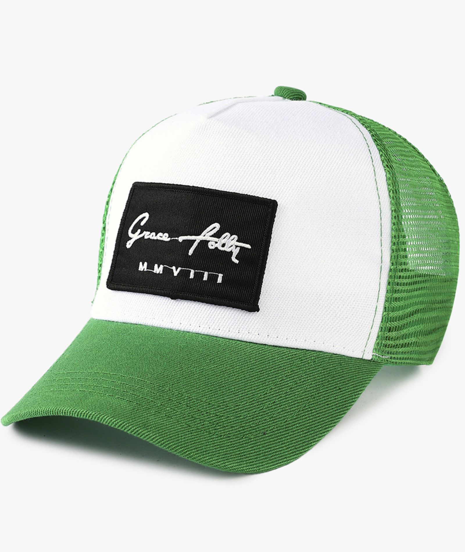 ZITY Men’s Adjustable Mesh Trucker Hat Embroidered Patch Casual Outdoor Cap