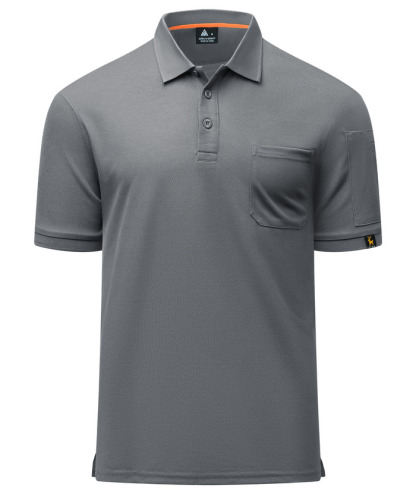 ZITY Men's Polo Shirt Short Sleeve 3 Button Loose Fit Golf Shirt-ZPK007931 | Zitysports