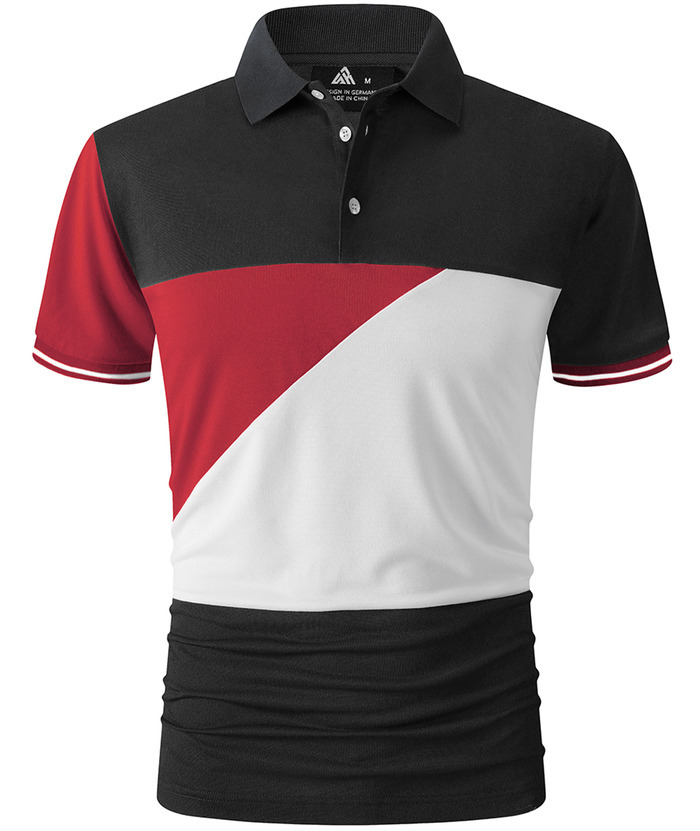 ZITY Men's Summer Dri Fit Casual Sports Polo Shirt-CFMTX00012