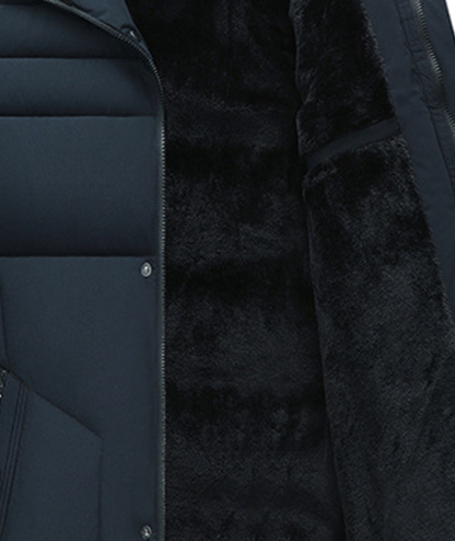 ZITY Men's Full Zipper Padded Puffer Jacket-DUMCO05535