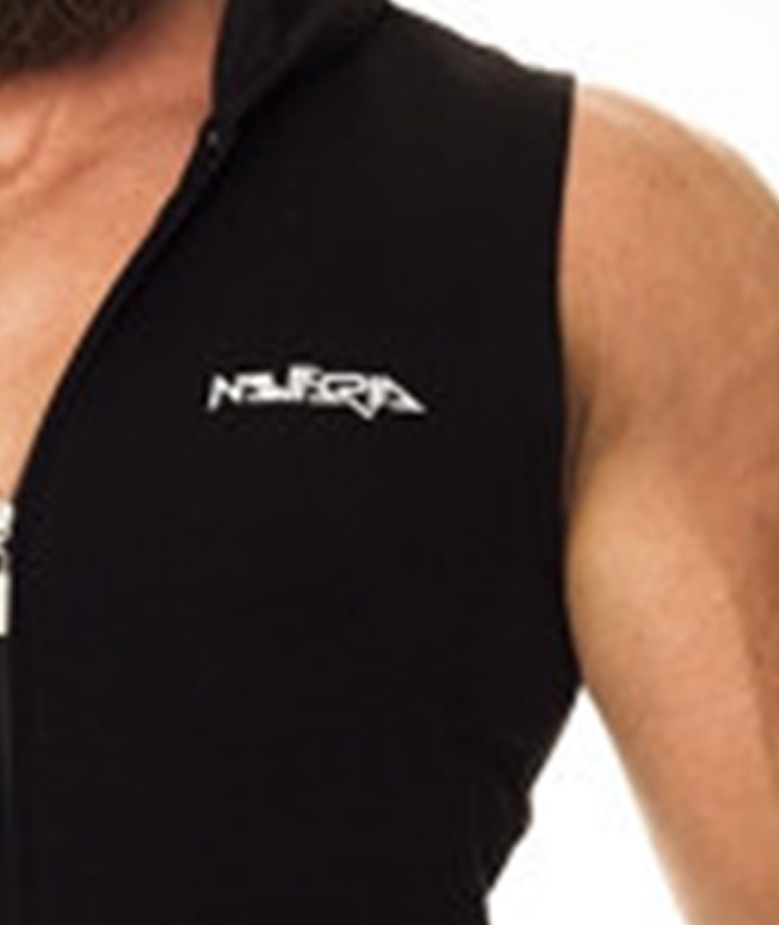 ZITY Men's Cotton Slim Fit Sports Vest Hoodie-DUMHD05418|Zitysports