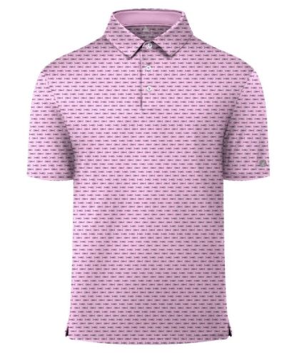 ZITY Men's Button Up Slim Fit Printed Polo Shirt-CUMPO05189