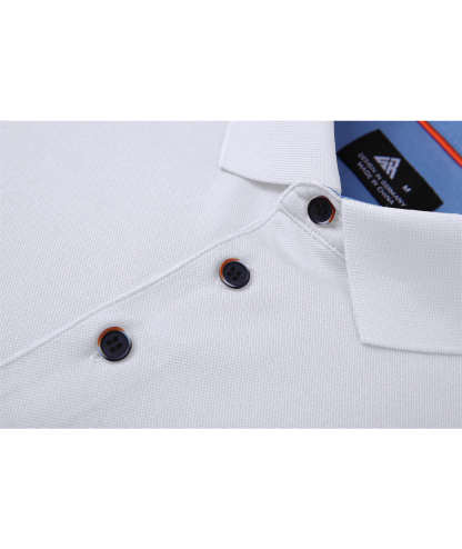 ZITY Men's Button Up Dri Fit Long Sleeve Polo Shirt-CFMPO00095