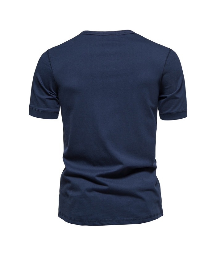 ZITY Men's Cotton Henley Shirt-ZPK010507  | Zitysports