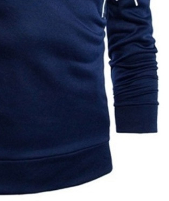 ZITY Men's Zip Up Slim Fit Long Sleeve Outdoor Hoodie-DUMHD04861 | Zitysports
