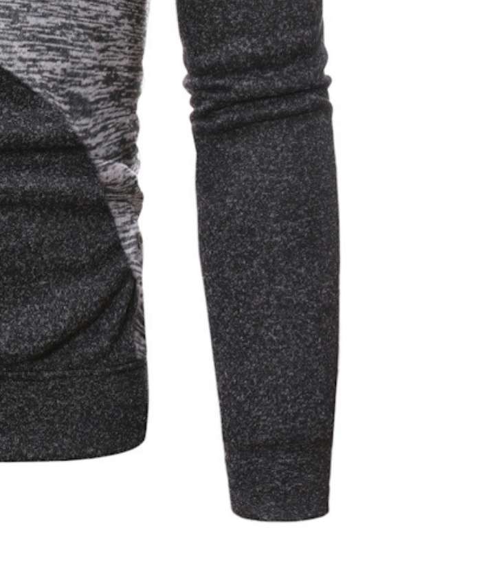 ZITY Men's Slim Fit Solid Color Gym Sweatshirt Hooded Jacket-DUMHD04967|Zitysports