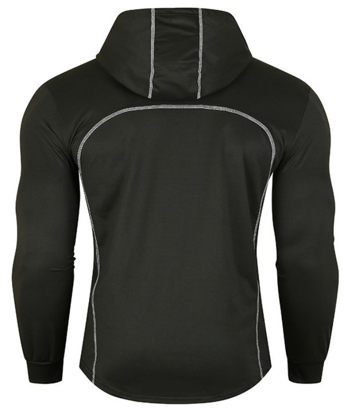 ZITY Men's Lightweight Long Sleeve Breathable Slim Fit Hoodie-DUMHD05007|Zitysports