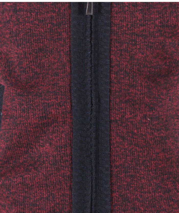 ZITY Men's Knitted Long Sleeve Full Zip Up Plus Size Casual Hoodie-DUMSW05059|Zitysports