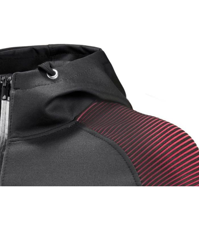 ZITY Men's Gym Sport Training Fitness Long Sleeve Zipper Hoodie-DUMHD05088|Zitysports
