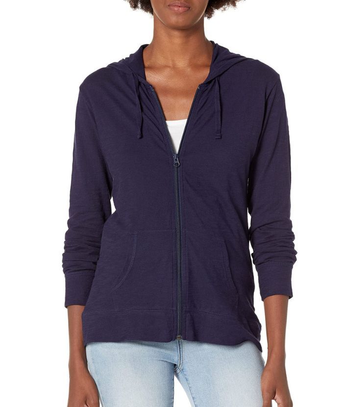 ZITY Women's Light Weight Long Sleeve Full Zipper Casual Hoodie-DUWHD04912|Zitysports