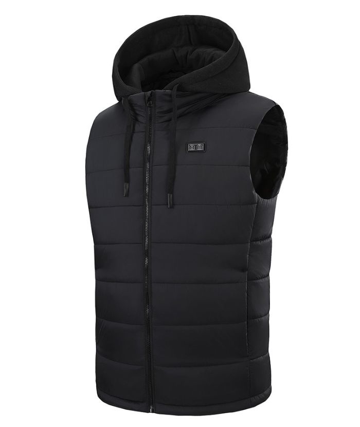 ZITY Men's Full Zip Up Heated Vest-M862