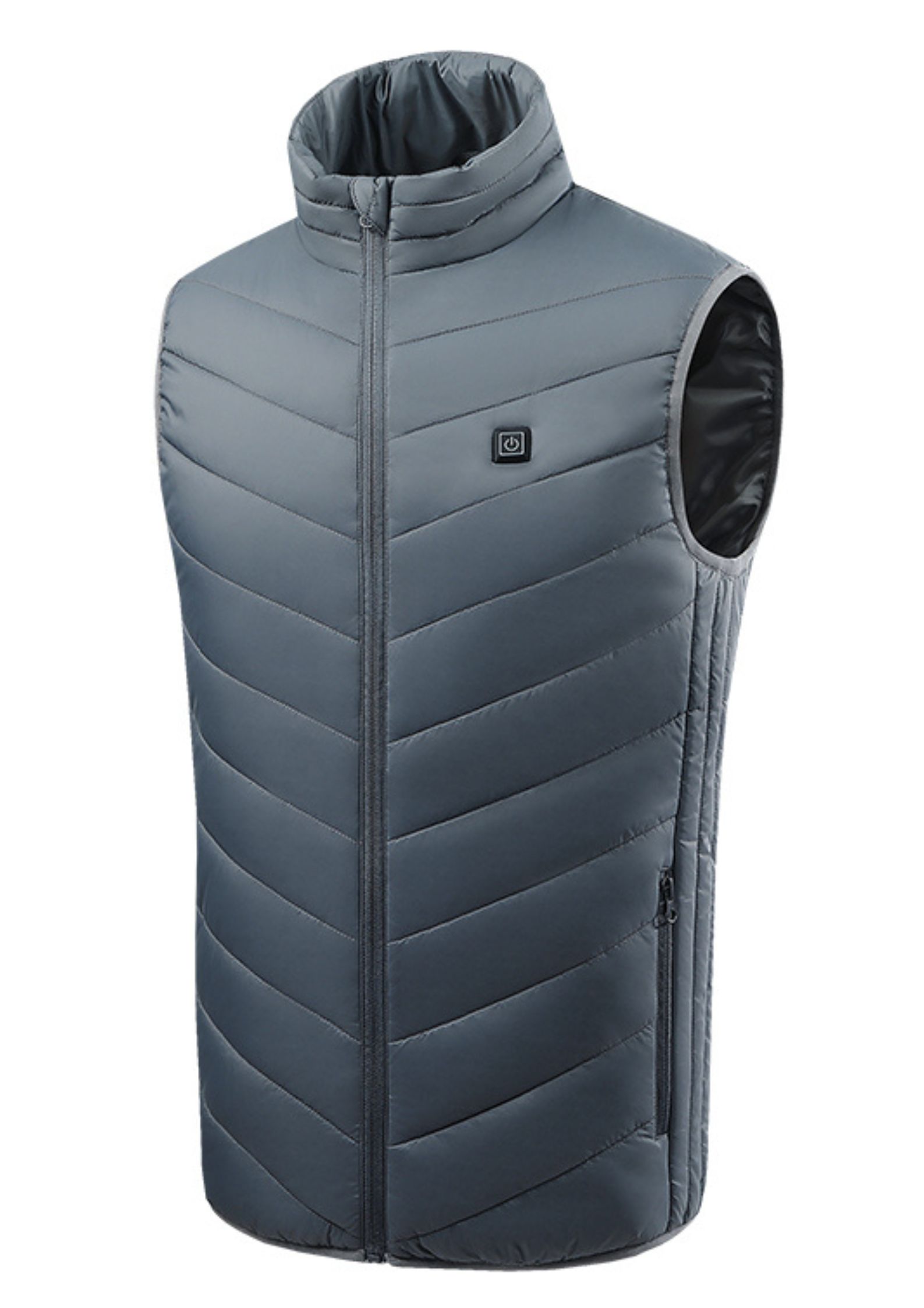Men's Full Zipper Winter Heated Vest-M12