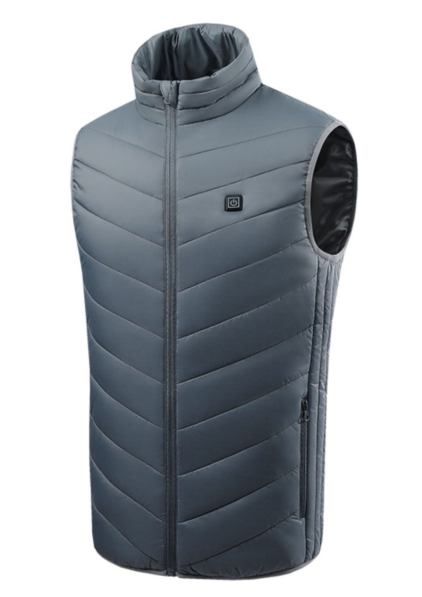 Men's Full Zipper Winter Heated Vest-M12