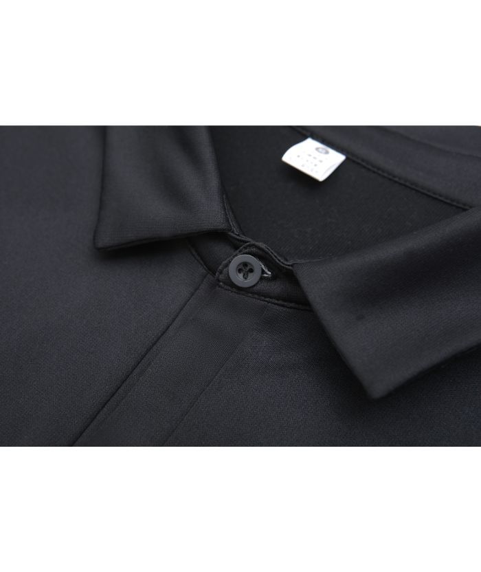 Men's Casual Solid Color Long Sleeve Polo Shirt-8803