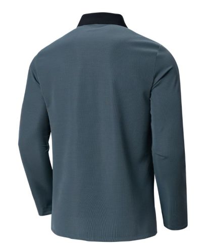 ZITY Men's Long Sleeve Business Polo Shirt-8901