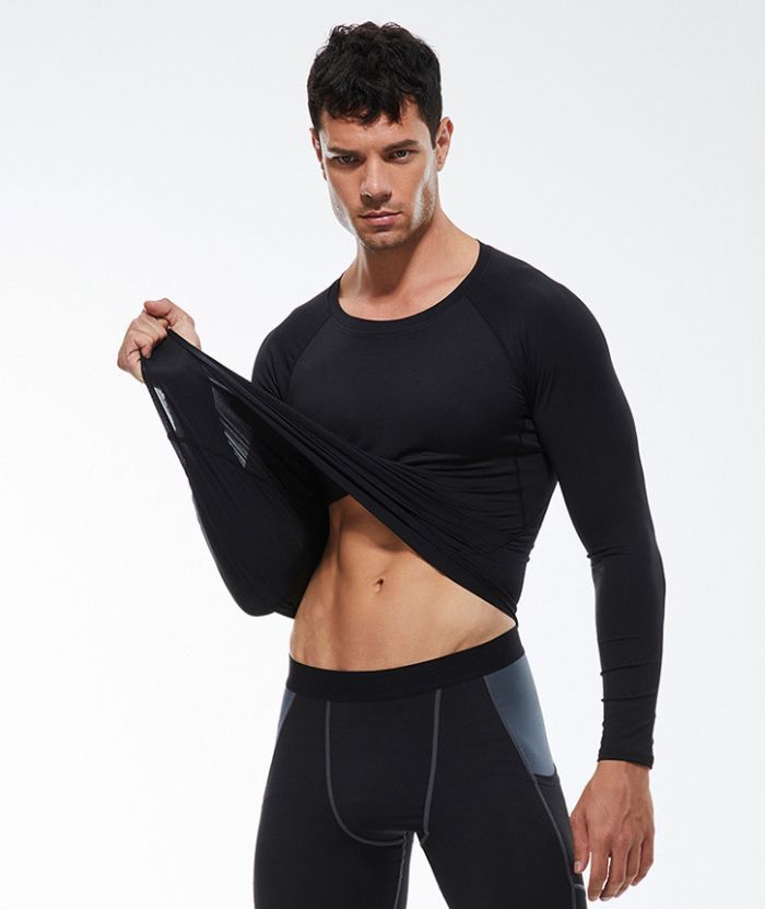 ZITY Men's Dri Fit Long Sleeve Sports T-Shirt-DUMLS05950