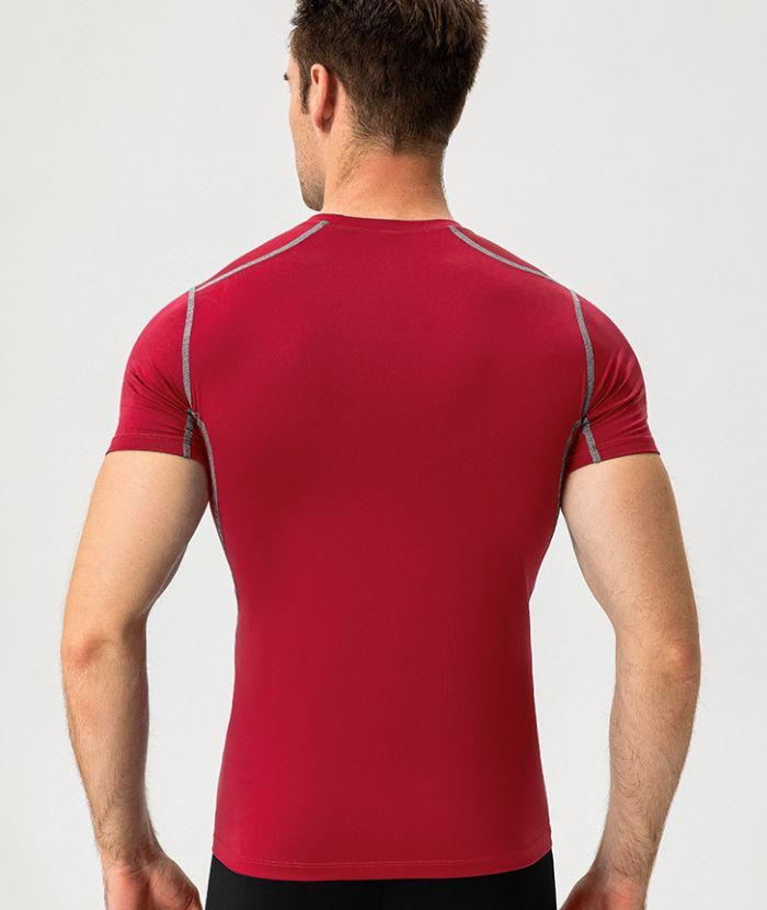 ZITY Men's Dri Fit Sports Compression T-Shirt-DUMTS05962