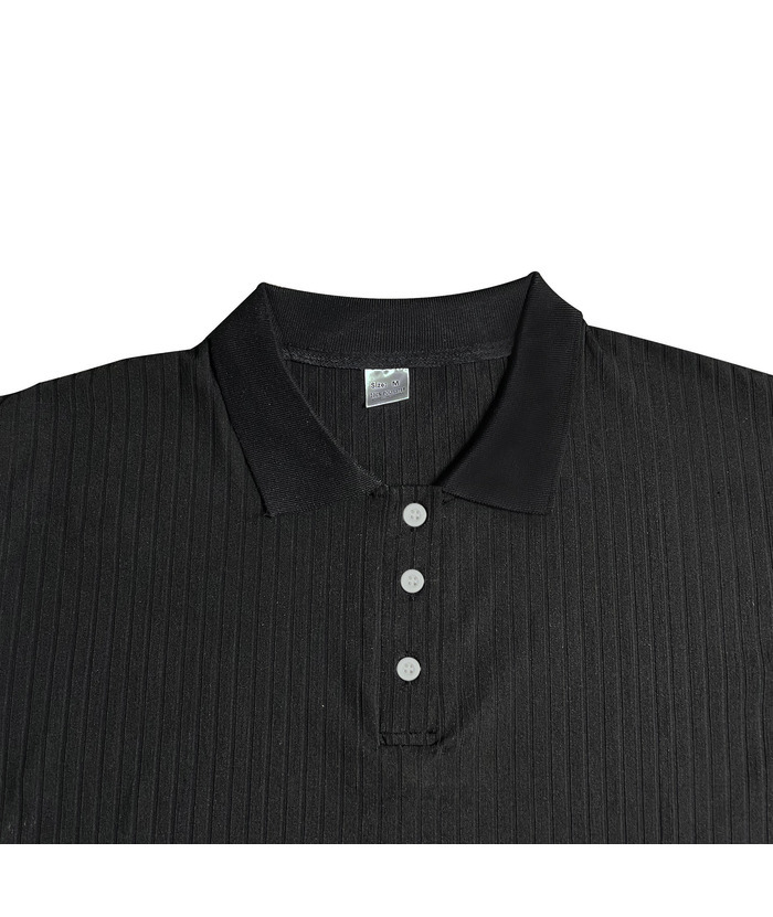 ZITY Men's Texture Casual Wrinkle Free Elasticity Short Sleeve Polo Shirt-ZPK010471 | Zitysports
