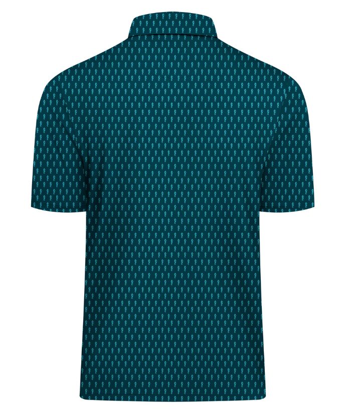 ZITY Men's 3 Button Slim Fit Polo Shirt-CUMPO05189