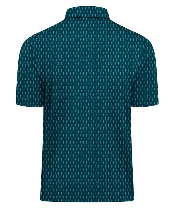 ZITY Men's 3 Button Slim Fit Polo Shirt-CUMPO05189