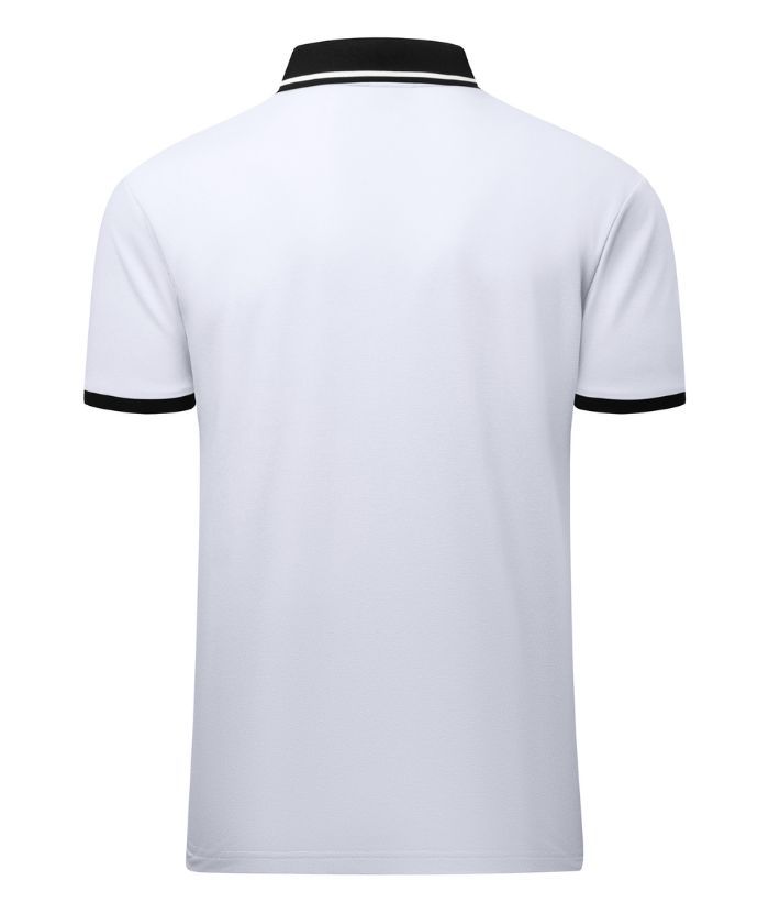 ZITY Men's Quarter Zipper Dri Fit Polo Shirt-CUMPO02198