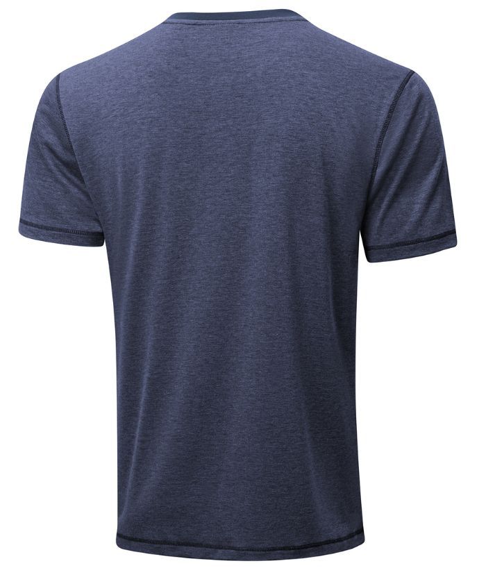 ZITY Men's Button Up Slim Fit Summer T-Shirt-CUMSS01905
