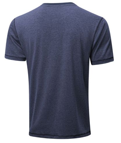 ZITY Men's Button Up Slim Fit Summer T-Shirt-CUMSS01905