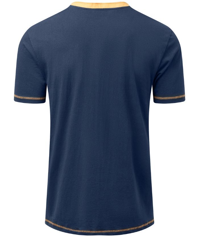 ZITY Men's Slim Fit Button Up Sports T-Shirt-CUMSS01906