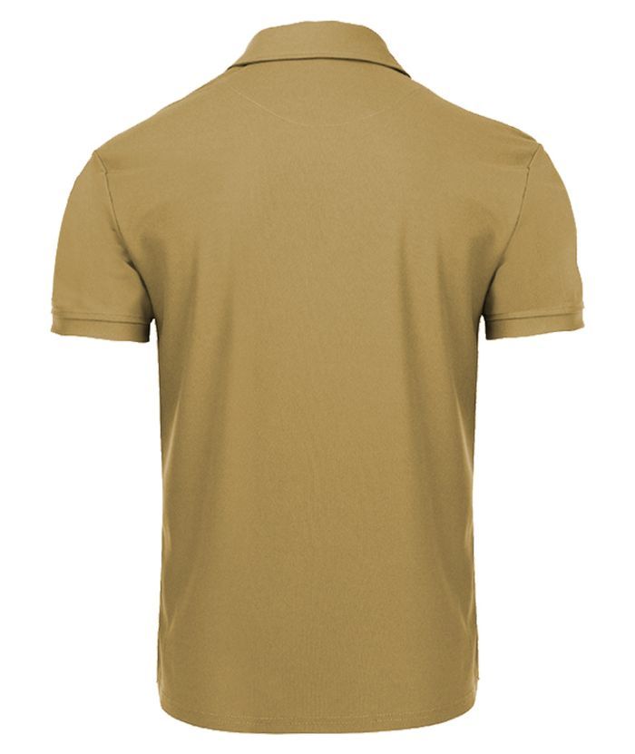 ZITY Men's Button Up Slim Fit Printed Polo Shirt-CUMPO06122