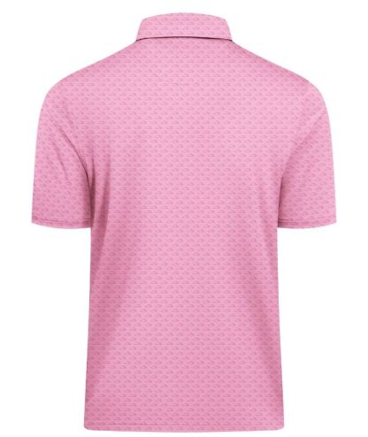 ZITY Men's Button Up Dri Fit Printed Polo Shirt-CUMPO05527