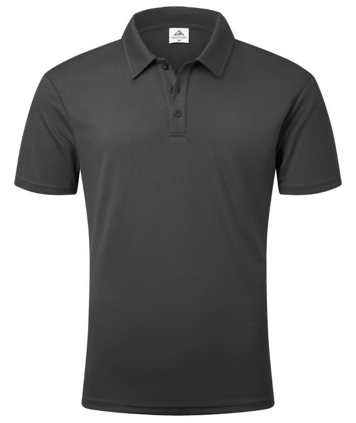 ZITY Men's Button Up Dri Fit Polo Shirt-CUMPO02332