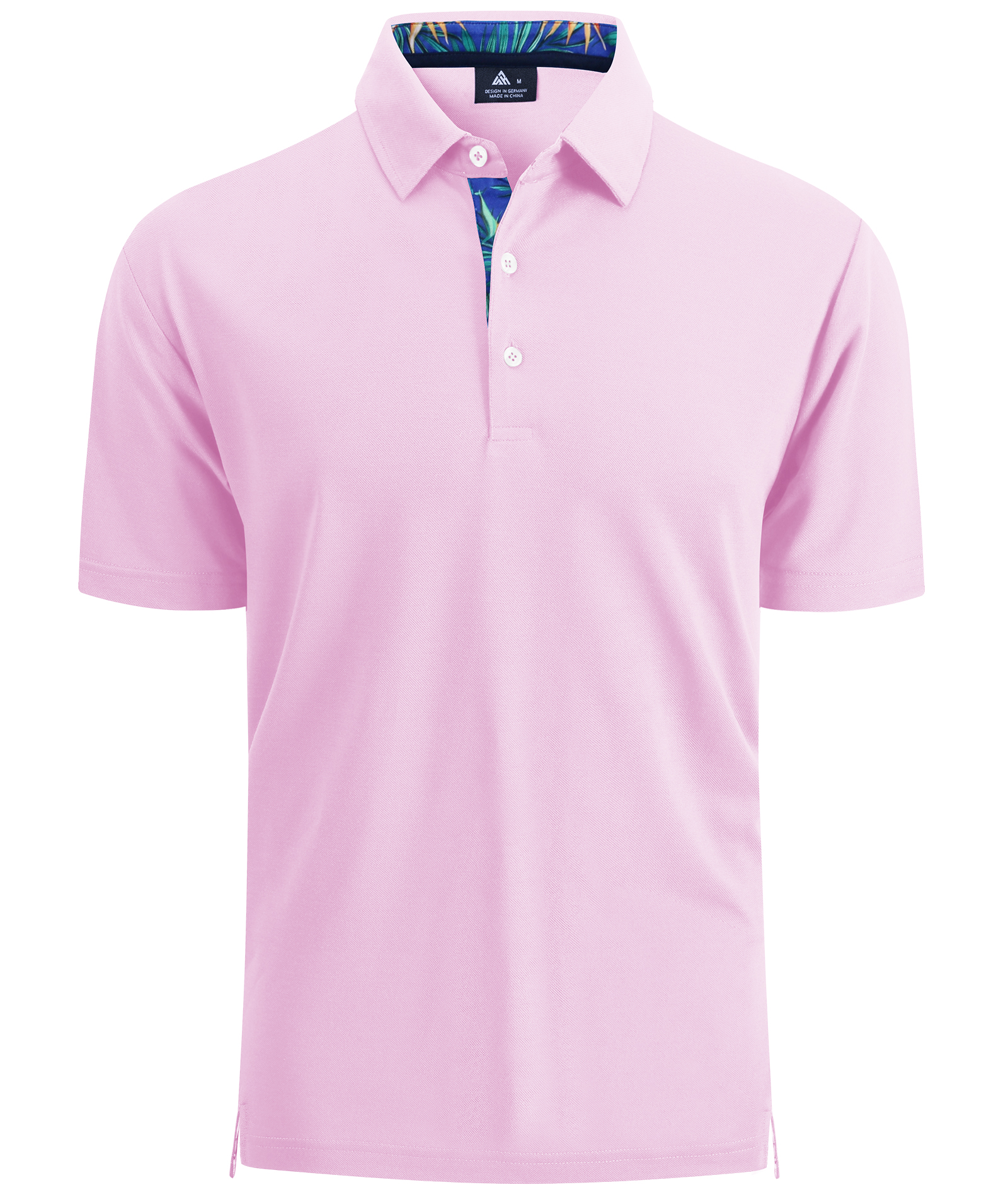 ZITY Men's Button Up Dri Fit Polo Shirt-CFMPO00053