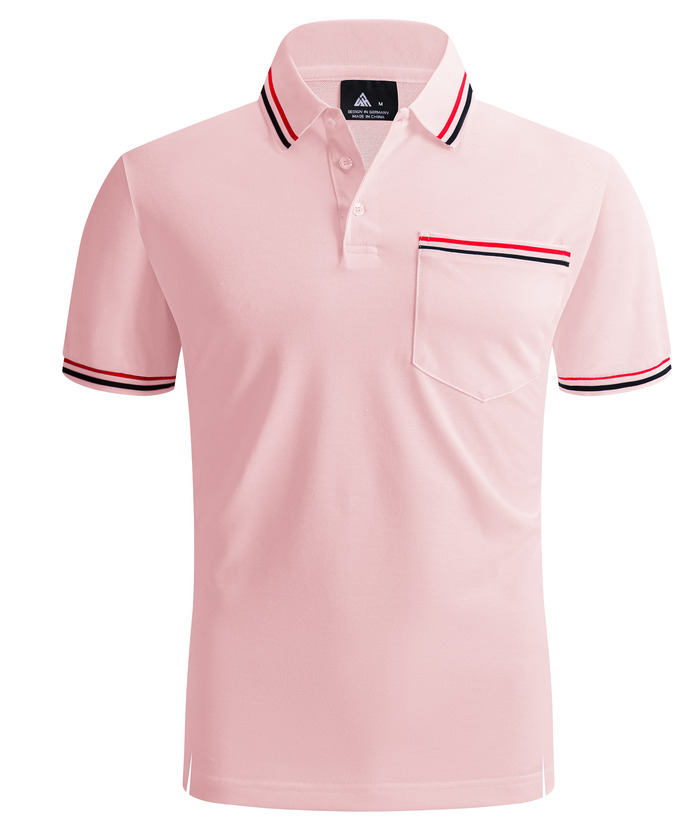 ZITY Men's Solid Color Dri Fit Sports Polo Shirt-CEMPO02412
